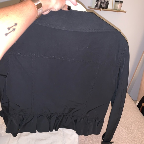 Moschino Black Ruffle Jacket - Picture 4 of 4